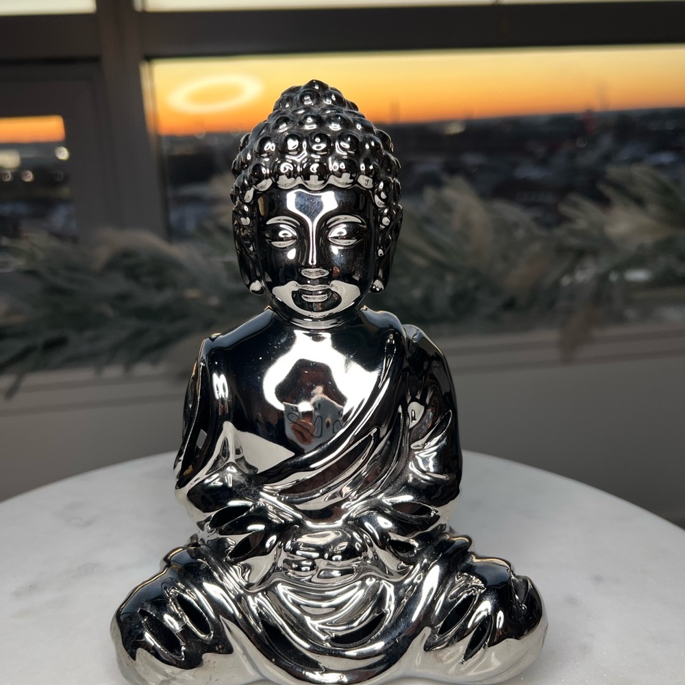 Zen Buddha incense holder